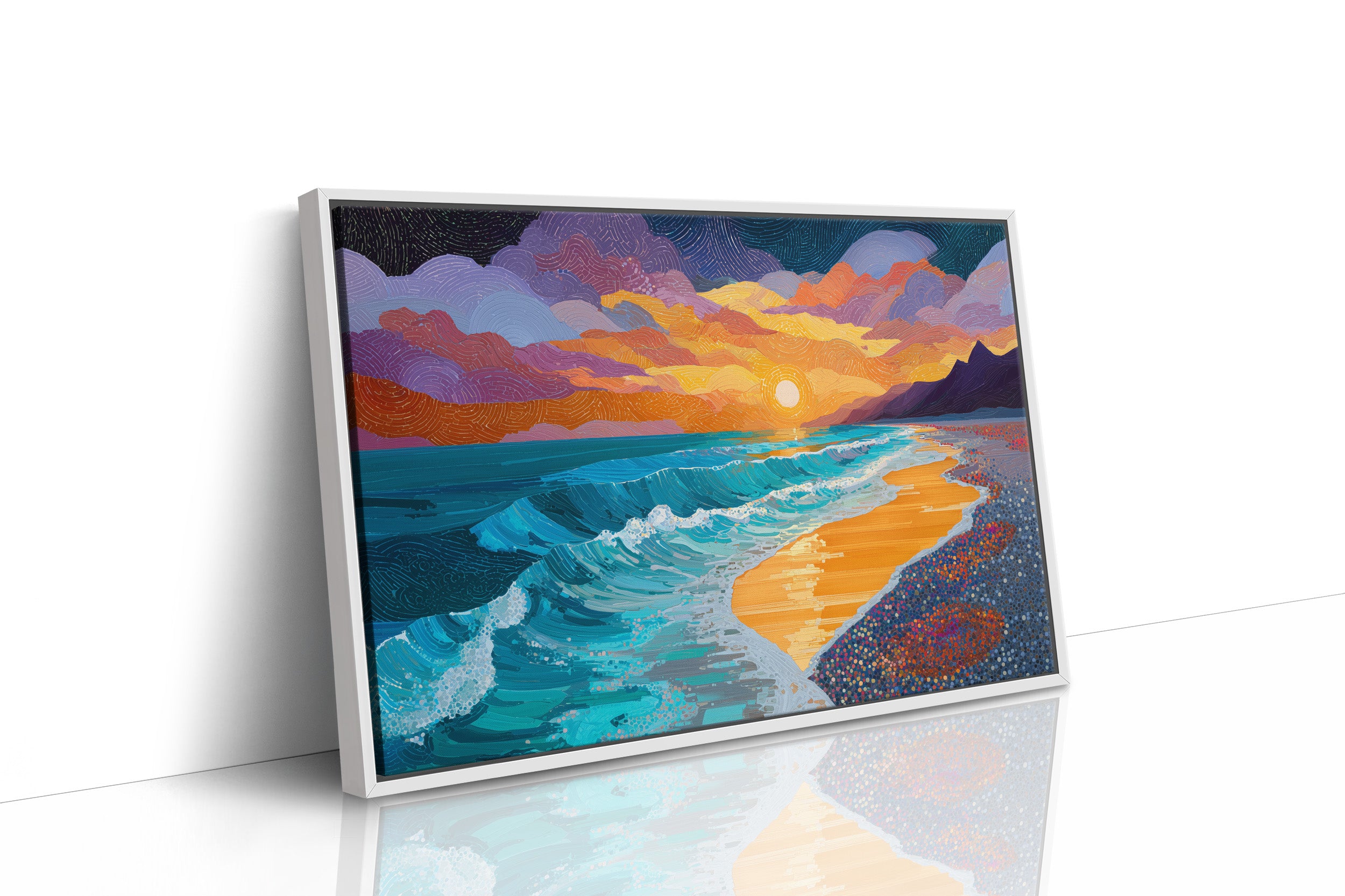 Coastal Wildflowers Chase The Sun