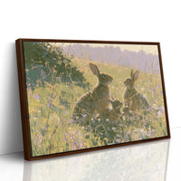 Rabbits, Golden Meadow Light