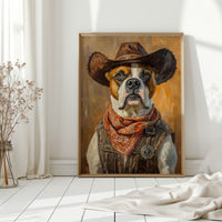 Boxer Sheriff of the Silent Plains