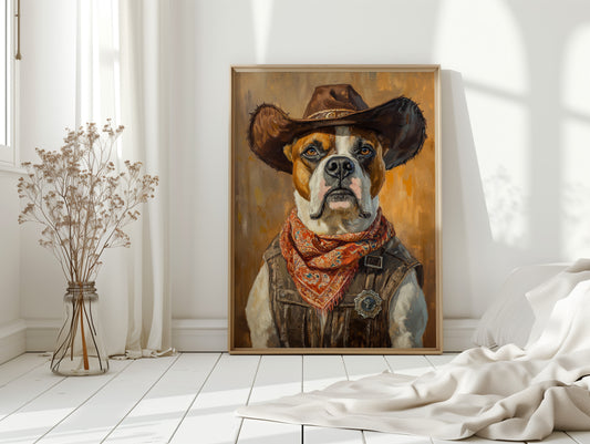 Boxer Sheriff of the Silent Plains