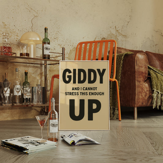 Giddy Up and I Cannot Stress This Enough Cream Edition