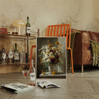 Roses And Dahlias Paint Autumn's Symphony