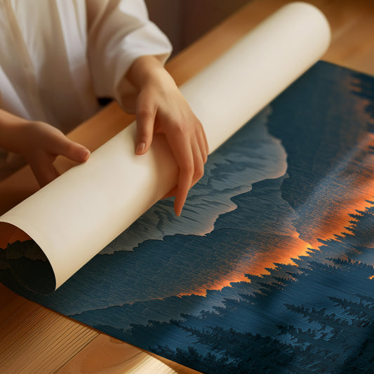 A Valley Lit From Within