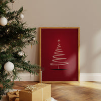 Dancing Lines Paint Christmas Magic