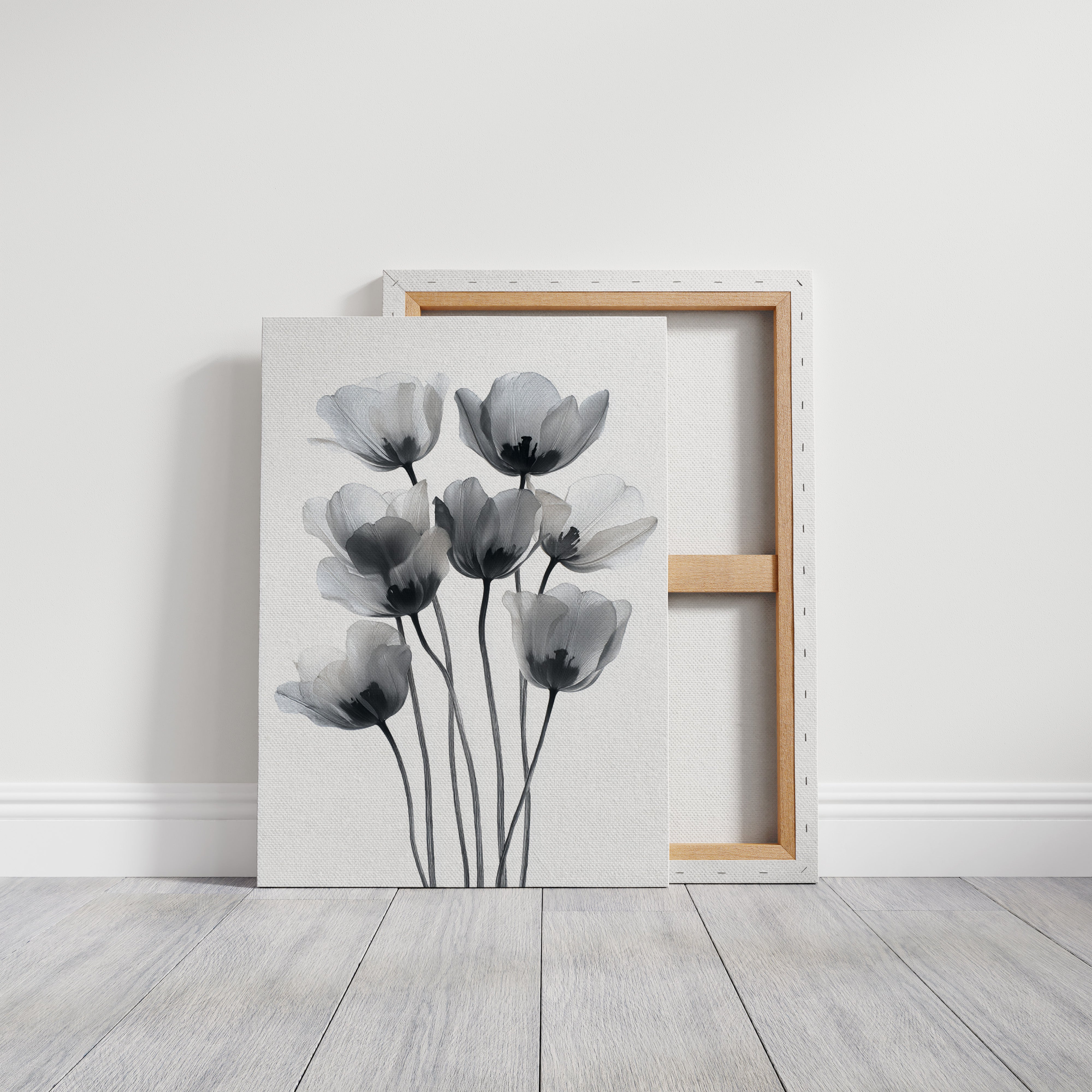 Tulips Dance In Silver Light