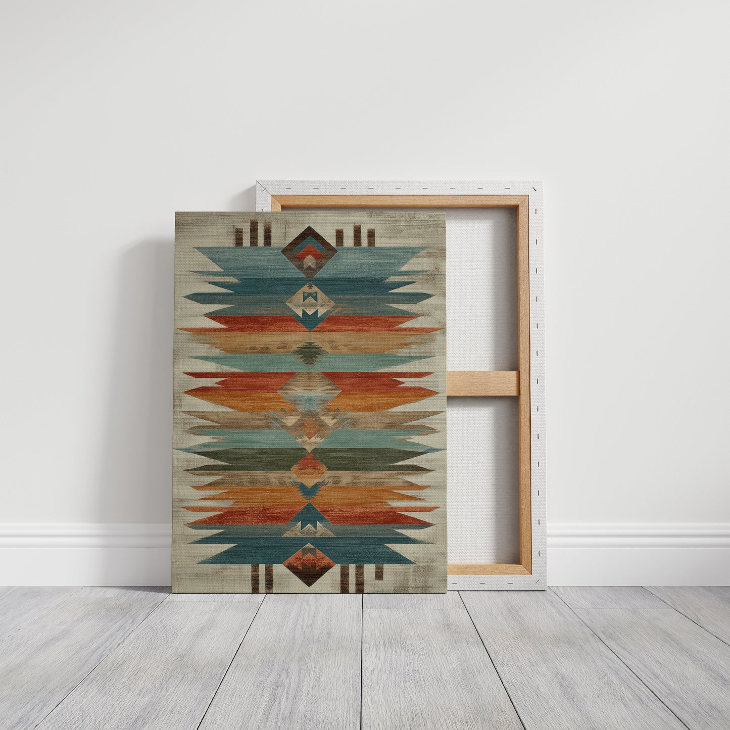 Ancient Stories Painted In Turquoise