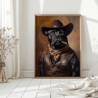 Black Lab Sheriff of the Shadow Range