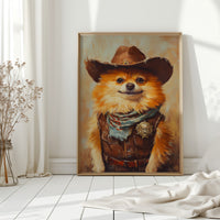 Pomeranian Wild West Deputy
