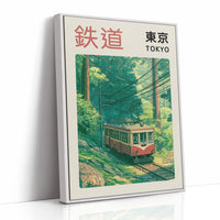 Tetsudō Tokyo — Vintage Japanese Railway Poster