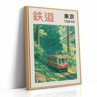 Tetsudō Tokyo — Vintage Japanese Railway Poster