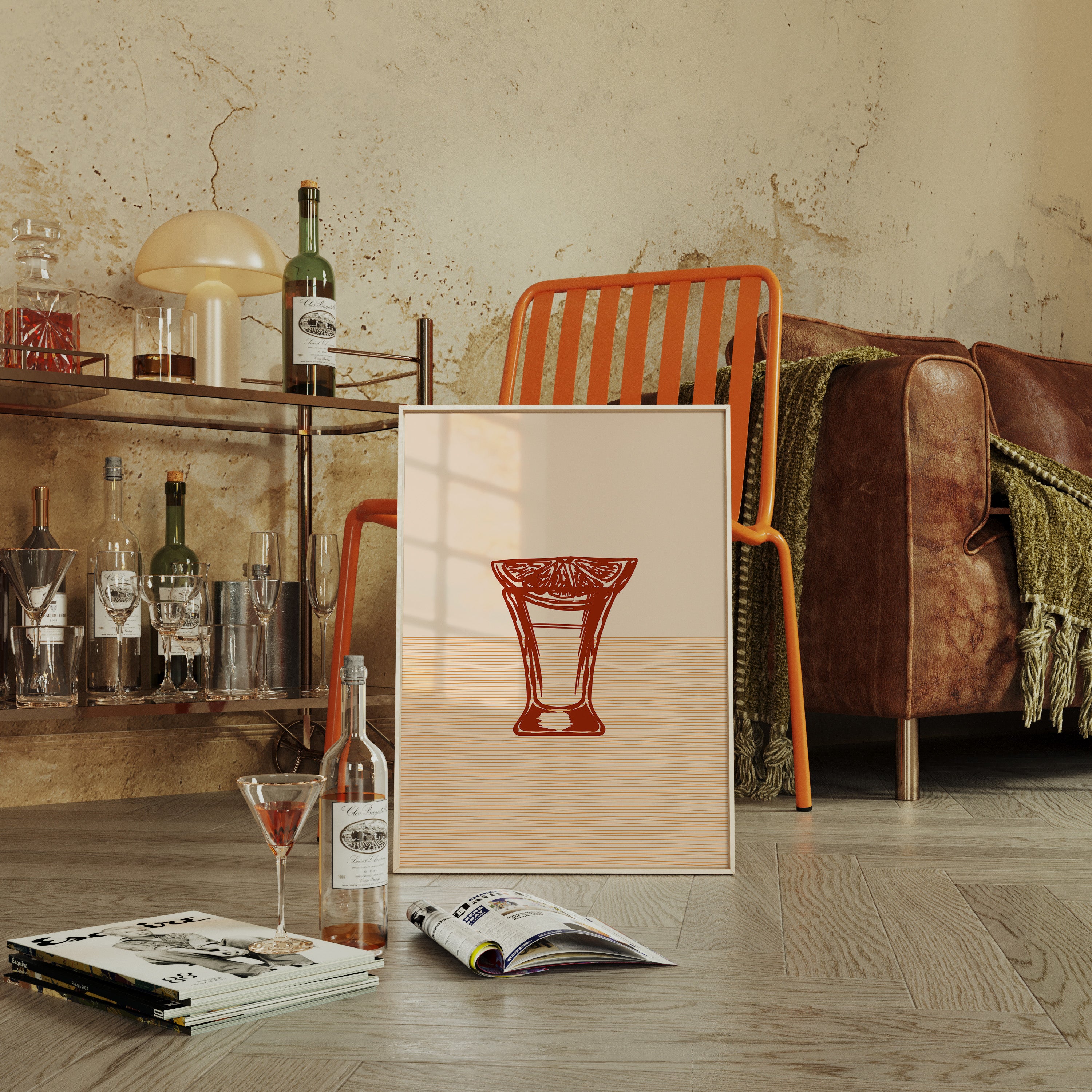 Citrus Memories In Summer Glass
