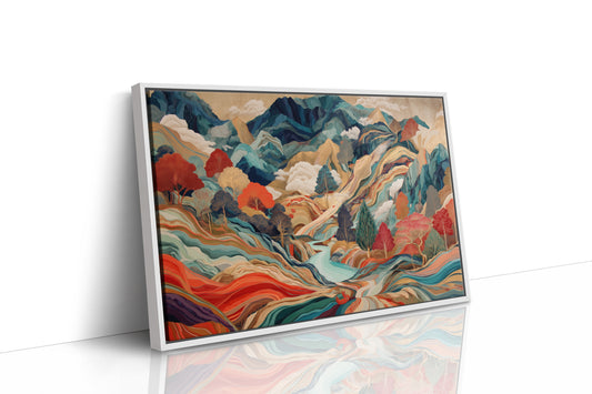 Mountain Rivers Paint Their Stories