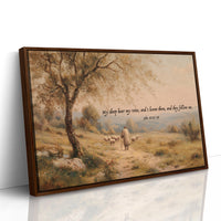 Shepherd's Path In Golden Light