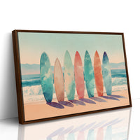 Surfboards Paint Their Summer Stories