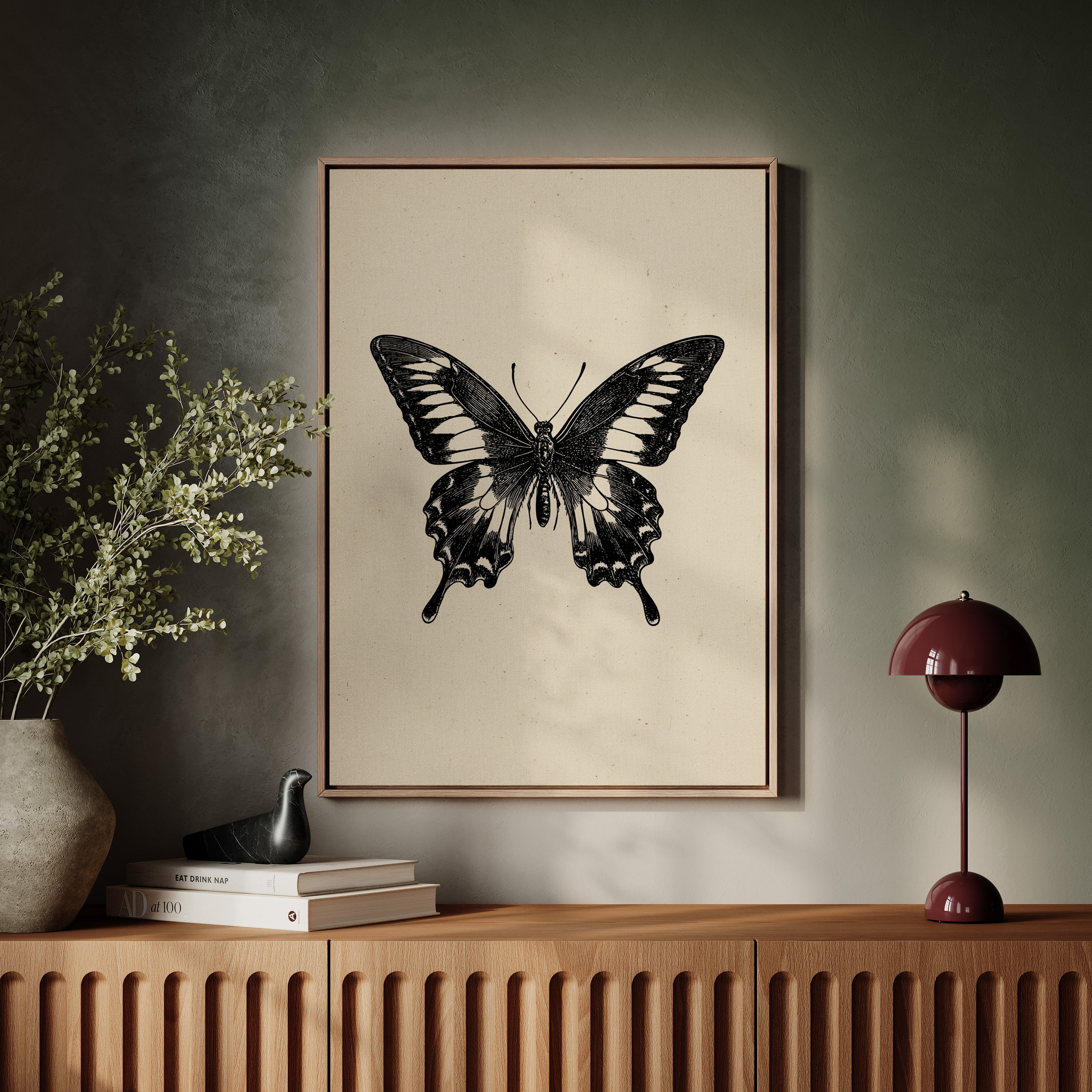 A Flutter Beneath Ancient Pages