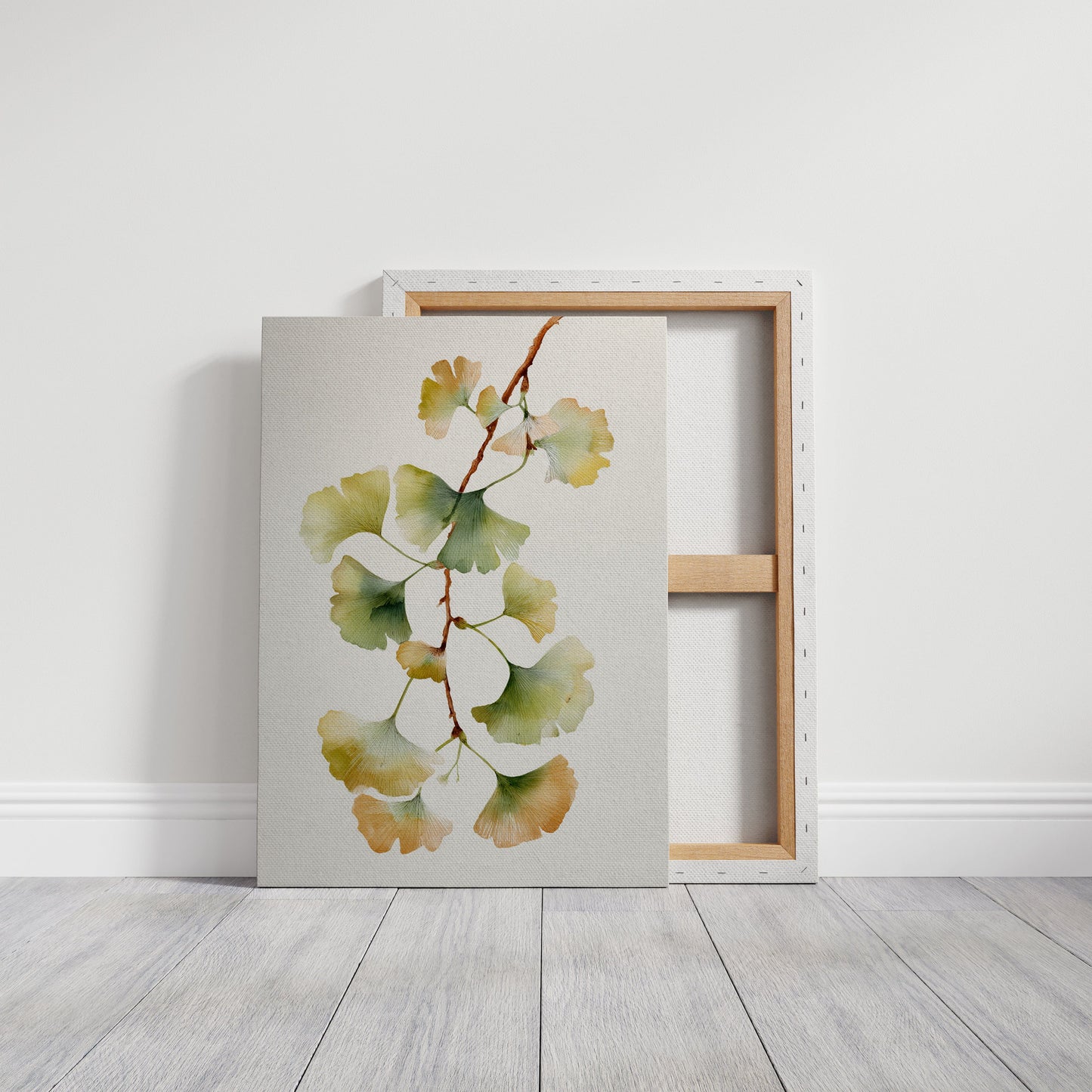 Ginkgo Leaves Write Nature's Poem