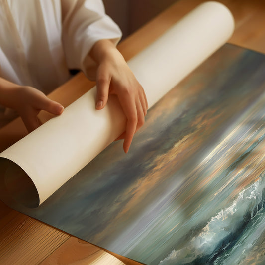 Seafoam Dances With Morning Light