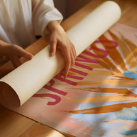 Desert Oasis Beckons In Coral Haze