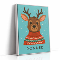 Holiday Reindeer In Festive Sweater