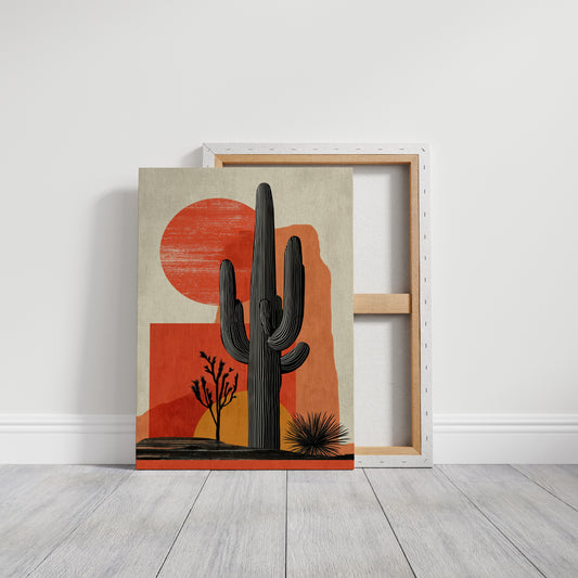 Saguaros Sing Their Sunset Song