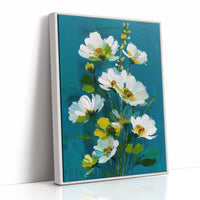 Wild and White Against the Teal
