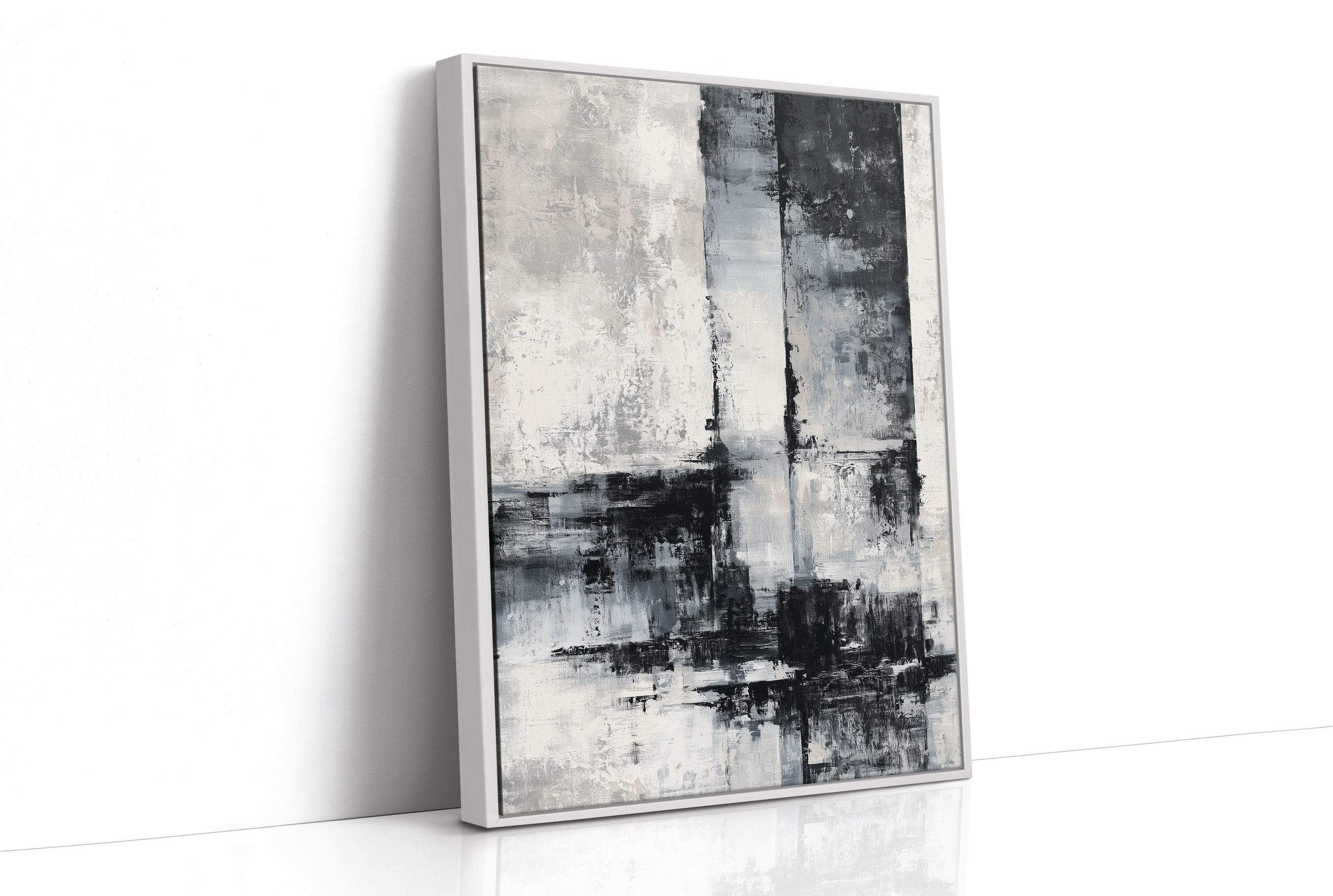 Concrete Division — Industrial Monochrome Abstract