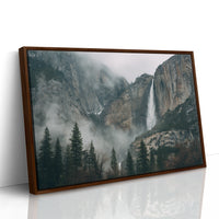 Granite Giants Meet Morning Mist