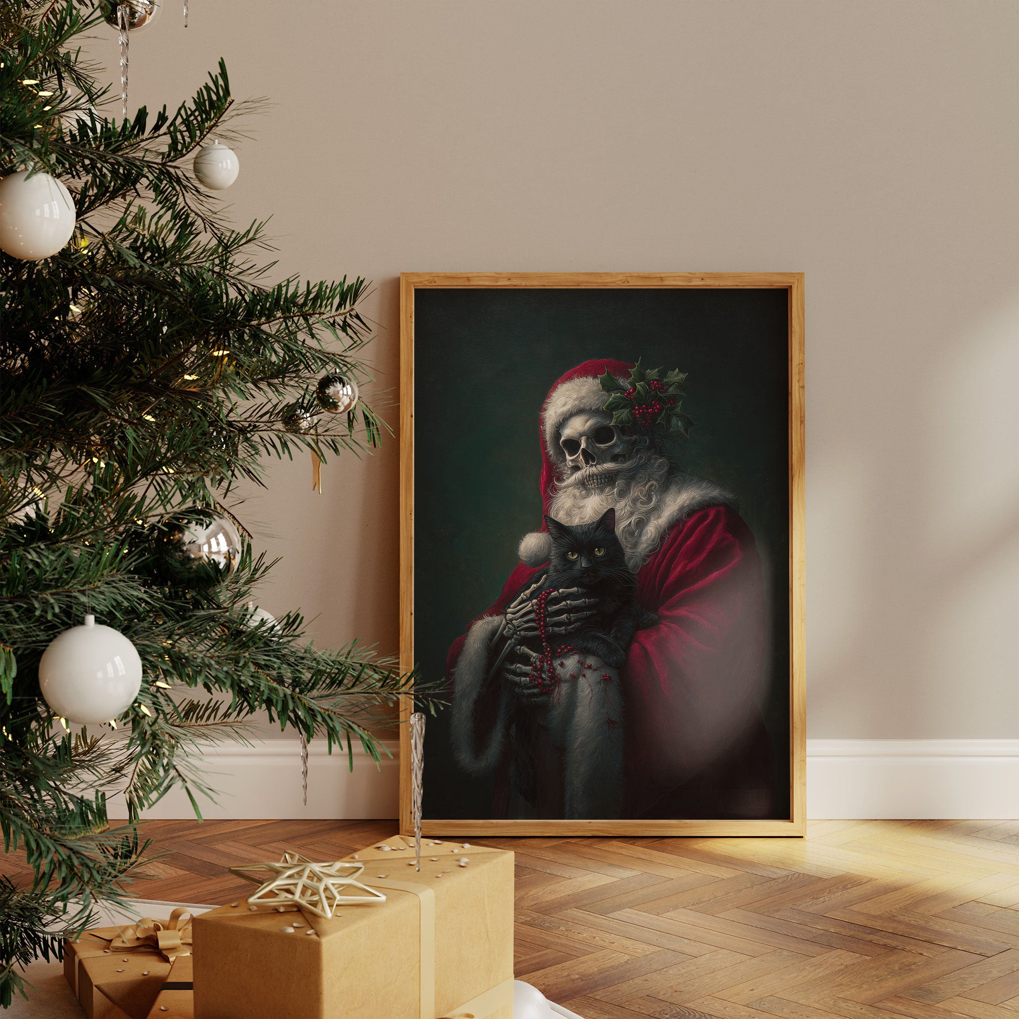 Dark Yule Cat Meets Death's Love