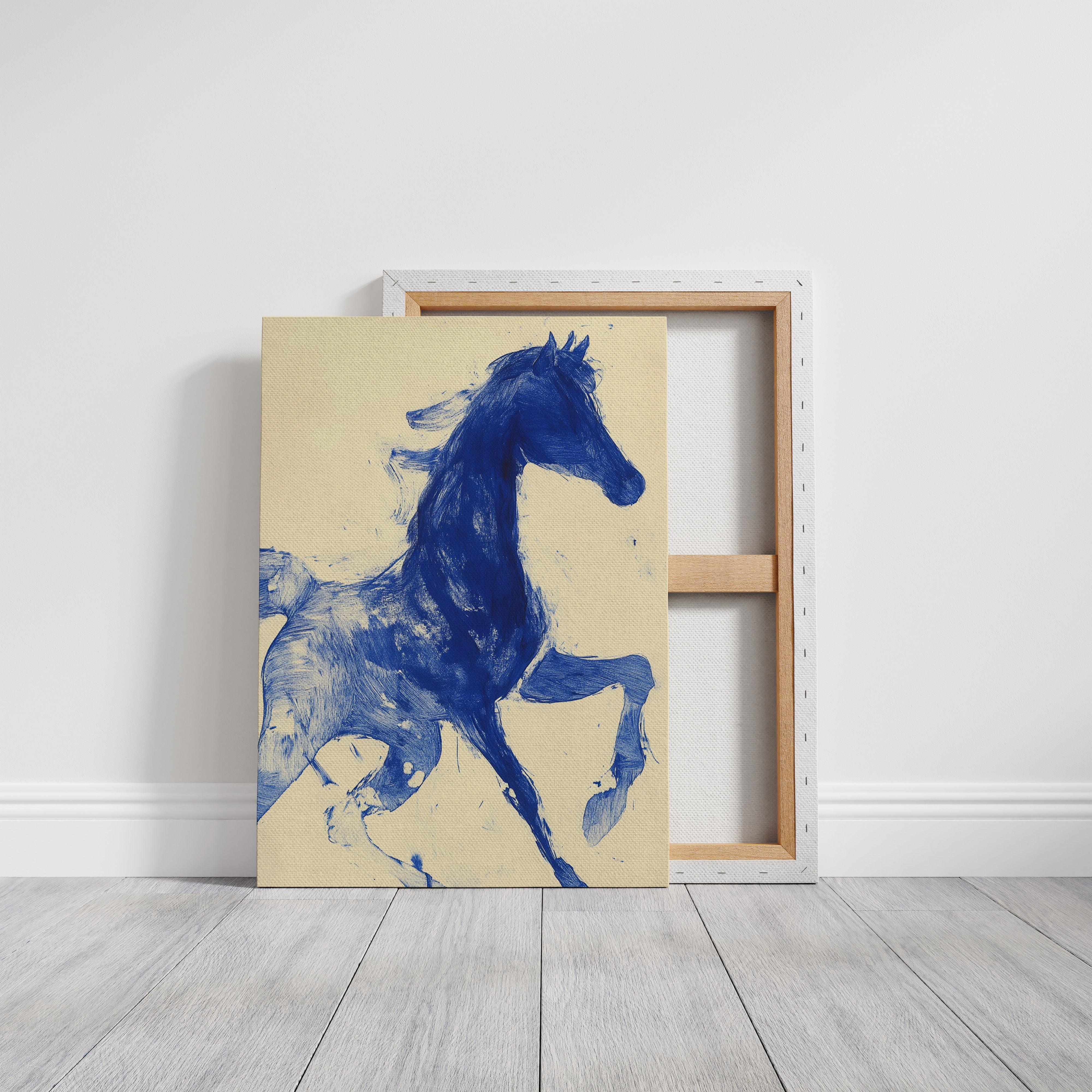 Indigo Stallion Rides The Wind
