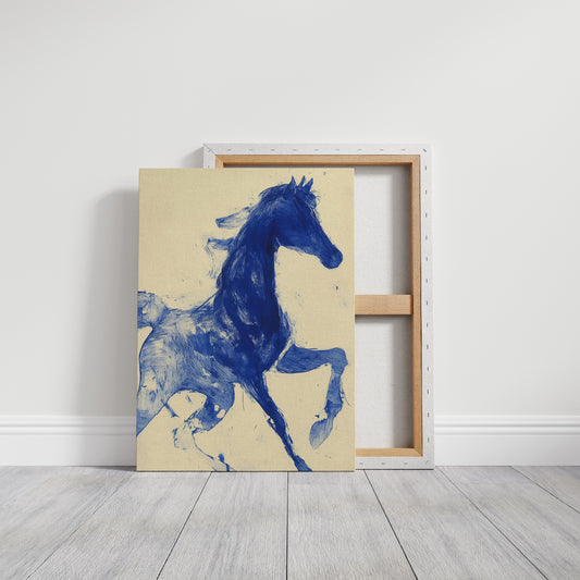 Indigo Stallion Rides The Wind