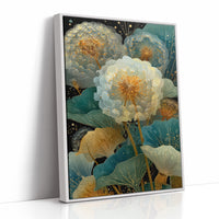 Wishes Written in Gold and Teal