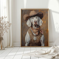 Weimaraner Desert Deputy