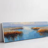 Golden Reeds by Quiet Waters