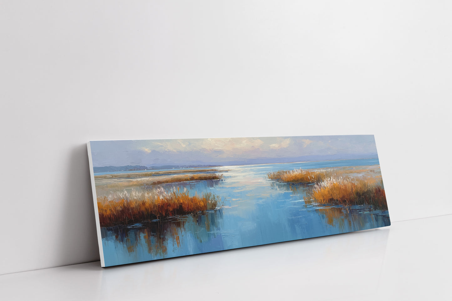 Golden Reeds by Quiet Waters