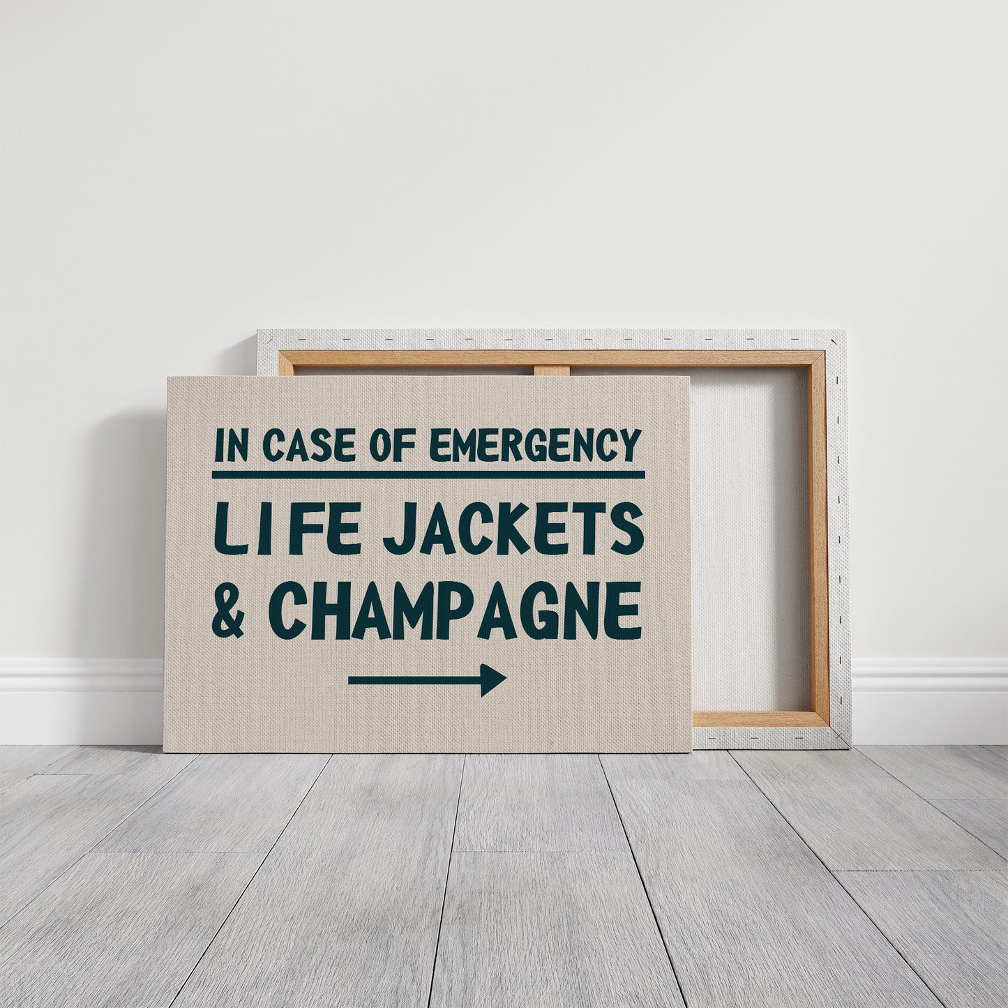 Nautical Humor Meets Modern Priorities
