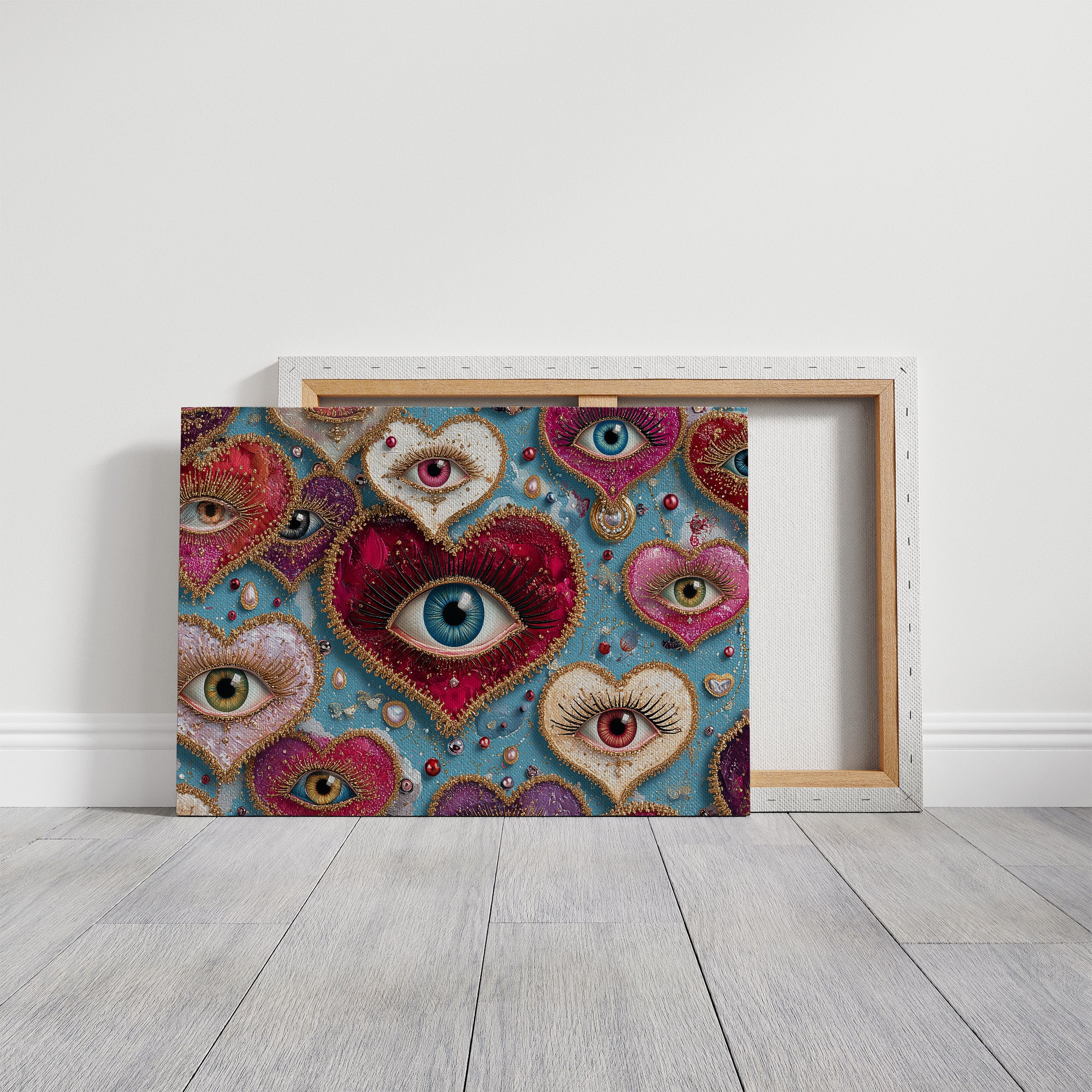 All Eyes in Velvet Hearts