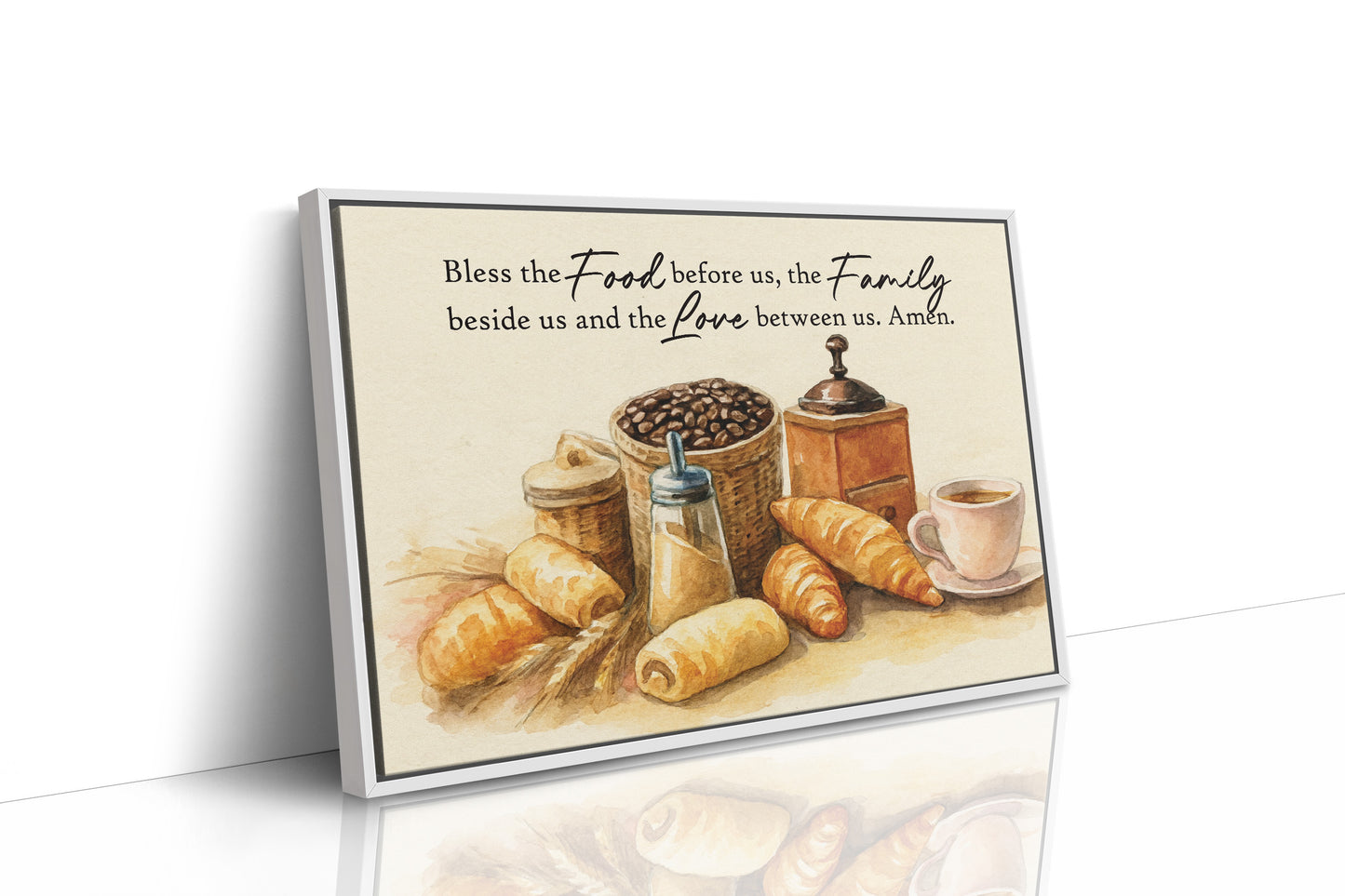 Morning Grace At The Table