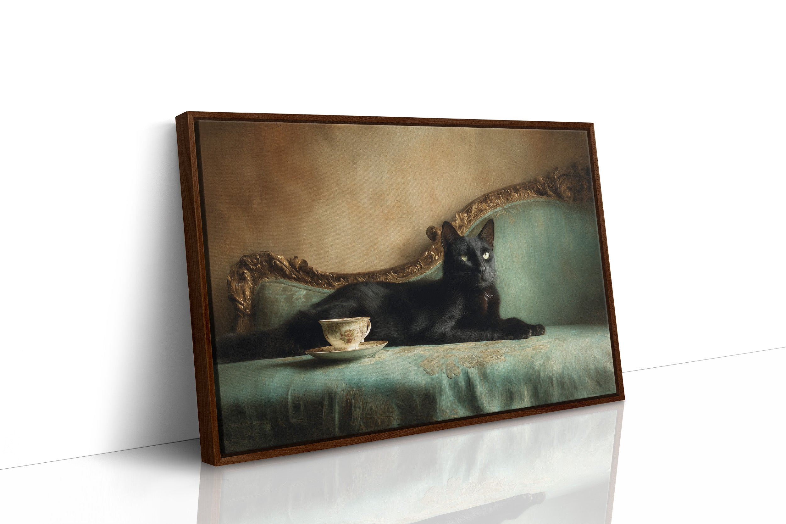 Afternoon Tea on Gilded Velvet