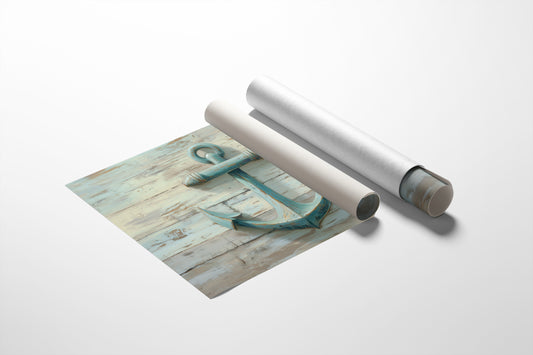 Weathered Blue Holds Coastal Memory