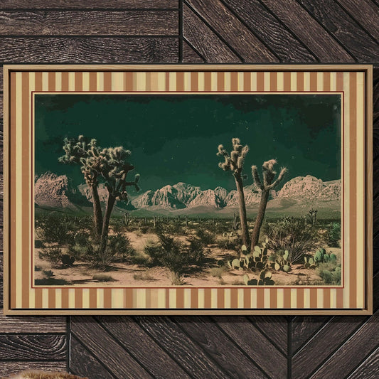 Emerald Nights Bless Desert Stars