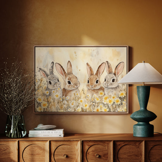 Cottontails Share Summer Daisy Tales