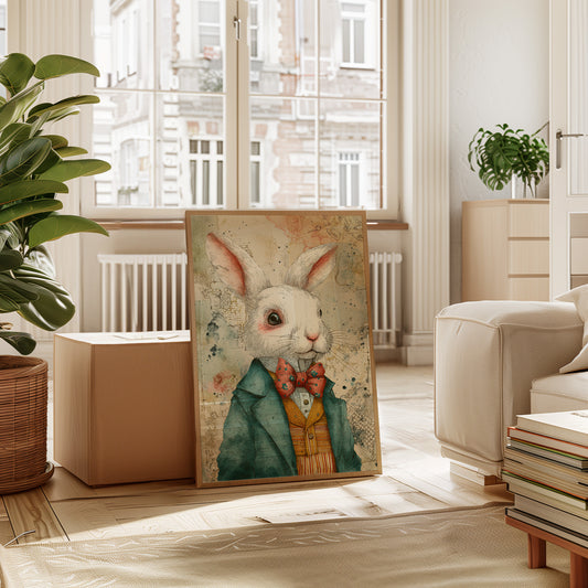 A Rabbit's Timeless Soiree