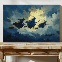 Flight Beneath the Harvest Moon