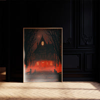 Haunted House, Windows Ablaze
