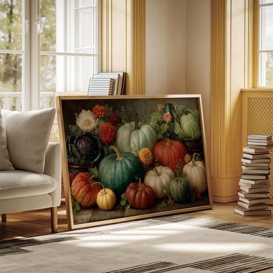 Harvest's Bounty in Colorful Abundance