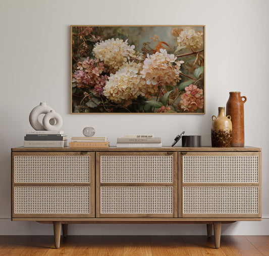 Autumn Hydrangeas Paint October's Symphony