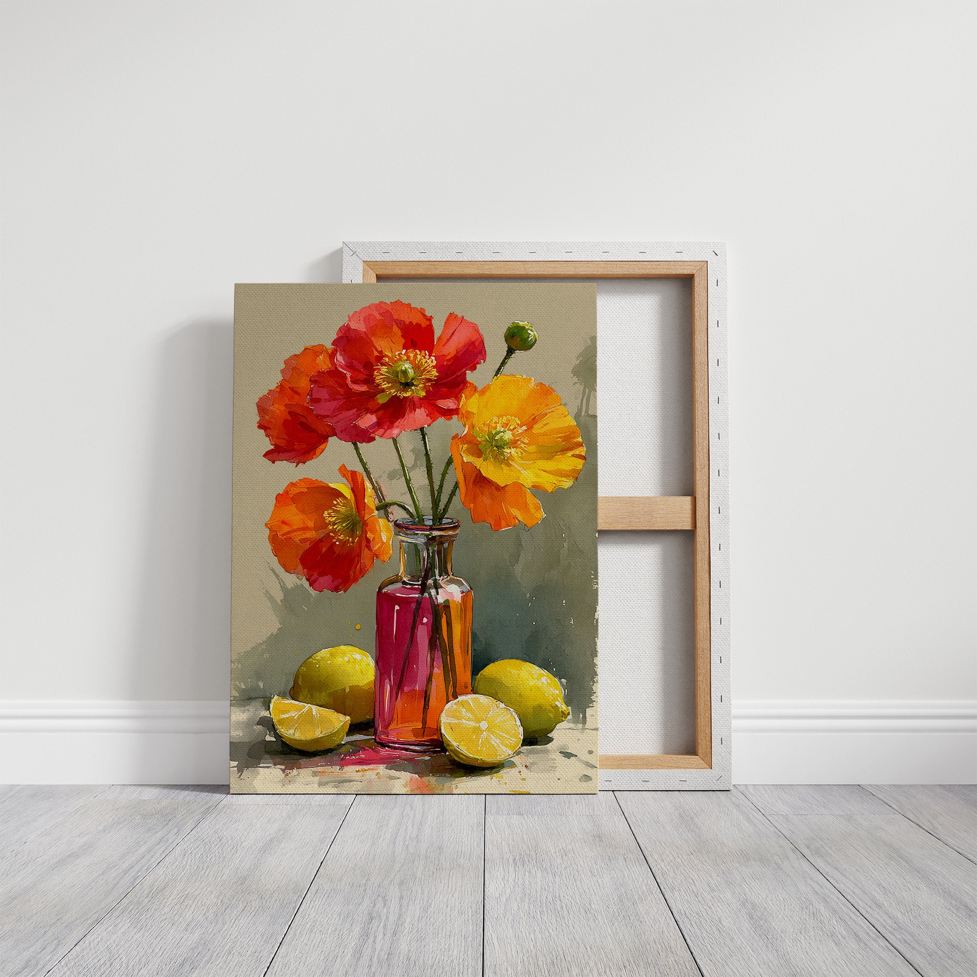 Poppies Beside the Lemons