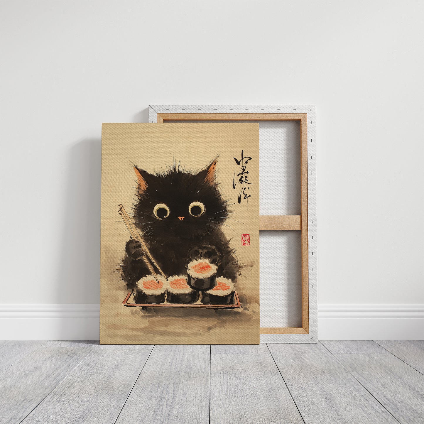 Sushi Cat Dreams Of Midnight Feasts