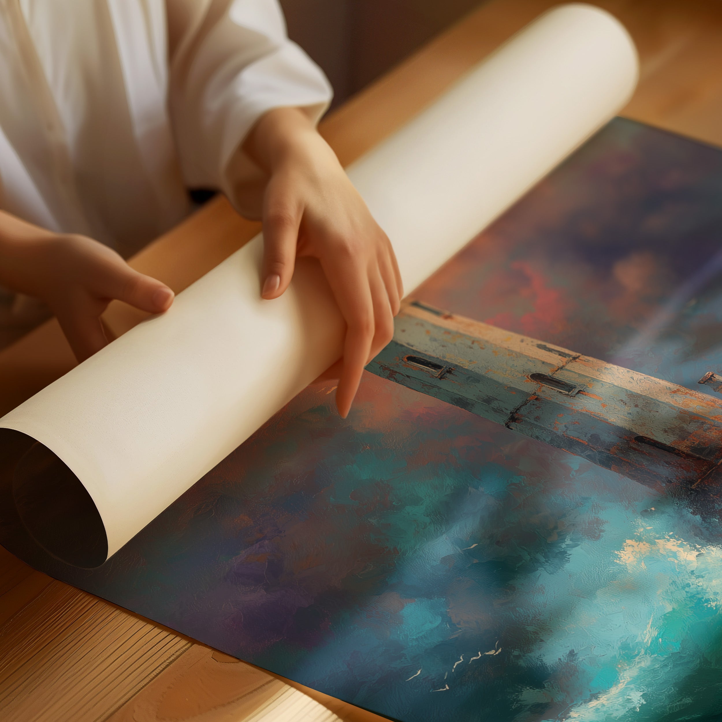 Beacon Through Copper Skies