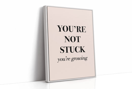You're Not Stuck You're Growing